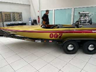 krockskadad bil auto Classic  Super Sports Boat Sanger Panic Mouse 007 1965/1
